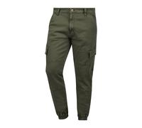 Indicode IDBromfield Herren Cargohose Lange Hose mit Cargotaschen Gesäßtaschen Baumwollmischung Regular fit, Größe:2XL, Farbe:Army (600)