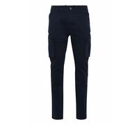 Cargohose INDICODE "Cargohose IDCargas", Herren, Gr. 31, Länge 34, blau (navy), Obermaterial: 98% Baumwolle CO. 2% Elasthan EL., Hosen Cargohose (68117637-31) navy