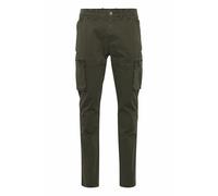 Cargohose INDICODE "Cargohose IDCargas", Herren, Gr. 31, Länge 34, grün (army), Obermaterial: 98% Baumwolle CO. 2% Elasthan EL., Hosen Cargohose (14796333-31) army
