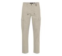 Cargohose INDICODE "Cargohose IDMosat", Herren, Gr. S, N-Gr, beige (fog), Obermaterial: 55% Leinen LI. 45% Baumwolle CO., Hosen Cargohose (53175420-S) fog