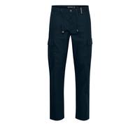Cargohose INDICODE "Cargohose IDMosat", Herren, Gr. XL, N-Gr, blau (night sky), Obermaterial: 55% Leinen LI. 45% Baumwolle CO., Hosen Cargohose (72285416-XL) night sky