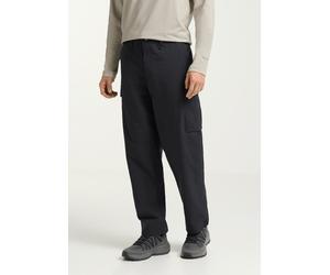 Cargohose JACK WOLFSKIN "YUMA CARGO PANTS M", Herren, Gr. 58, Normalgrößen, schwarz, Obermaterial: 66% POLYESTER, 34% BAUMWOLLE. Futter: 65% POLYESTER, 35% BAUMWOLLE, Hosen Cargohose, Cargohose, strap