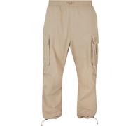 Cargohose KARL KANI "Karl Kani Herren", Herren, Gr. M, US-Größen, sand, 98% Baumwolle, 2% Elasthan, unifarben, loose fit, Hosen Cargohose (12369357-M) sand