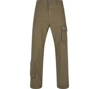 Cargohose KARL KANI "Karl Kani Herren", Herren, Gr. S, US-Größen, olive, 100% Baumwolle, unifarben, normal, Hosen Cargohose (81166045-S) olive