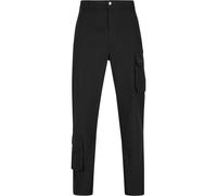 Cargohose KARL KANI "Karl Kani Herren", Herren, Gr. XS, US-Größen, schwarz, 100% Baumwolle, unifarben, normal, Hosen Cargohose (25383705-XS)