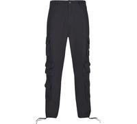 Cargohose KARL KANI "Karl Kani Herren Karl Kani Retro Washed Cargo Pants", Herren, Gr. XS, US-Größen, schwarz, 100% Baumwolle, unifarben, relaxed fit, Hosen Cargohose (87510417-XS) schwarz