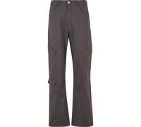 Cargohose KARL KANI "Karl Kani Og K Slanted Pocket Cargo Pants", Herren, Gr. M, US-Größen, grau, 100% Baumwolle, unifarben, normal, Hosen Cargohose (54976648-M)