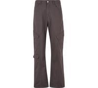 Cargohose KARL KANI "Karl Kani Og K Slanted Pocket Cargo Pants", Herren, Gr. S, US-Größen, grau, 100% Baumwolle, unifarben, normal, Hosen Cargohose (54976648-S) grau