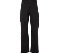 Cargohose KARL KANI "Karl Kani OG K Slanted Pocket Cargo Pants", Herren, Gr. XXL, US-Größen, schwarz, 100% Baumwolle, unifarben, normal, Hosen Cargohose (33366927-XXL) schwarz