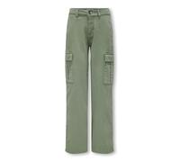 KIDS ONLY Cargohose "Yarrow" in Khaki - 42% | Größe 164 | Kinderhosen