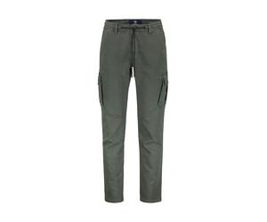 Cargohose LERROS "Jogg-Pants im Cargostil", Herren, Gr. 46, Länge 36, grün (chilled olive), 86% Baumwolle, 12% Polyester, 2% Elasthan, Hosen Cargohose (28866105-46) chilled olive