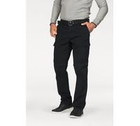 Cargohose MAN'S WORLD, Herren, Gr. 52, N-Gr, schwarz, Obermaterial: 100% Baumwolle, unifarben, bequem lang, Hosen Cargohose, mit Zip-Off Funktion (656489-52) schwarz