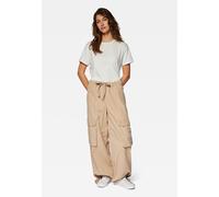 Cargohose MAVI "CARGO PANTS", Damen, Gr. L, US, beige (nomad), 100% Baumwolle, weit lang, Hosen Cargohose, Weite Cargo Hose (55387857-L) nomad