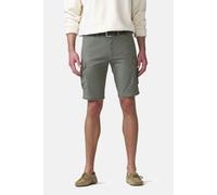 Cargohose MEYER "B-Orlando 1-3040", Herren, Gr. 29, Normalgrößen, oliv, 96% Baumwolle, 4% Elasthan, unifarben, regular fit kurz, Hosen Cargohose, in Regular-Fit (43884205-29) oliv