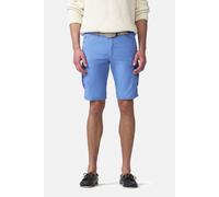 Meyer Orlando Modern Fit Bermuda blau, Einfarbig