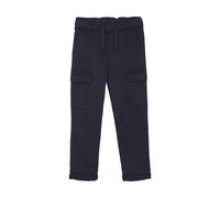 Cargohose MINYMO "Cargohose MIPants", Mädchen, Gr. 122, N-Gr, blau (parisian night), Obermaterial: 97% Baumwolle CO. 3% Elasthan EL., Hosen Cargohose (20959344-122) parisian night