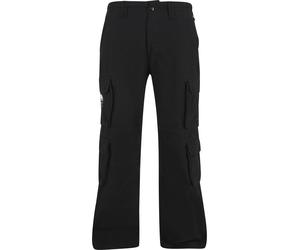 Cargohose MISTERTEE "MisterTee Deaths Head Pure Winter Trouser", Damen, Gr. XXL, US-Größen, schwarz, 100% Baumwolle, loose fit, Hosen Cargohose (91594905-XXL) schwarz