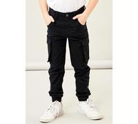 Name It Bamgo Regular Fitted Twill Shorts 176 cm Black (Herstellerartikelnummer: 13151735-Black-176)