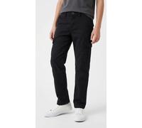 Cargohose NAME IT "NKMRYAN ST TWI CARGO PANT 5720-OT NOOS", Jungen, Gr. 140, N-Gr, schwarz, Web, Obermaterial: 98% Baumwolle, 2% Elasthan, unifarben, slim fit normal, Hosen Cargohose (20823063-140) sc