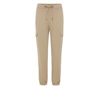 Cargohose OXMO "Cargohose OXHenni", Damen, Gr. XS, N-Gr, beige (dune), Obermaterial: 73% Polyester PES. 23% Viskose CV. 4% Elasthan EL., Hosen Cargohose (69271612-XS) dune