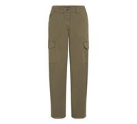 Cargohose OXMO "Cargohose OXLoco", Damen, Gr. M, N-Gr, grün (ivy grün), Obermaterial: 98% Baumwolle CO. 2% Elasthan EL., Hosen Cargohose (83142467-M) ivy grün