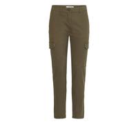 Cargohose OXMO "Cargohose OXPaler", Damen, Gr. 38, N-Gr, lila (grape leaf), Obermaterial: 98% Baumwolle CO. 2% Elasthan EL., Hosen Cargohose (93306822-38) grape leaf