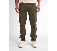 Petrol Industries Herren Cargohose Slim Fit - Lange Hose Mit Funktionale Taschen - Herrenbekleidung - Grün - W31L32