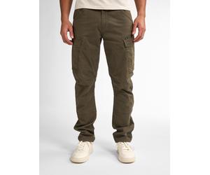 Cargohose PETROL INDUSTRIES, Herren, Gr. 36, Länge 34, grün (army grün), Web, Obermaterial: 98% Baumwolle, 2% Elasthan, normal lang, Hosen Cargohose (37613022-36) army grün
