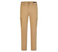 Cargohose PIERRE CARDIN "Cean", Herren, Gr. W38/L32, Länge 32, braun (otter), Obermaterial: 97% Baumwolle CO. 3% Elasthan EL., uni, tapered fit, Hosen Cargohose, im Tapered Fit (40793057-38) otter