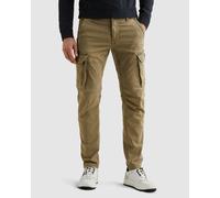 Cargohose PME LEGEND "EXPEDIZOR", Herren, Gr. 34, Länge 34, braun, Web, Obermaterial: 64% Baumwolle, 20% Lyocell, 14% Polyester, 2% Elasthan, unifarben, lang, Hosen Cargohose, Relaxed Fit, Bund mit Ko