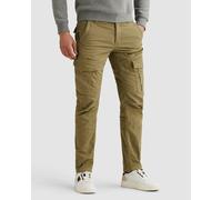 Cargohose PME LEGEND "Nordrop Stretch Twill", Herren, Gr. 33, Länge 36, grün (capulet olive), Twill, Obermaterial: 97% Baumwolle, 3% Elasthan, unifarben, regular fit knöchellang, Hosen Cargohose, mit