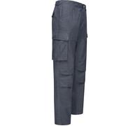 Cargohose RAGWEAR "Merly Long Linen", Herren, Gr. 34, Normalgrößen, blau (indigo), Material: 65% Baumwolle, 35% Leinen, bequem lang, Hosen Cargohose Baumwollhose Stoffhose, Lange luftige Herren Hose m