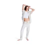 Cargohose ROXY "On The Seashore", Damen, Gr. S, beige (parchment), Obermaterial:55% Leinen, 45% Viskose., Hosen Cargohose (58002152-S) parchment