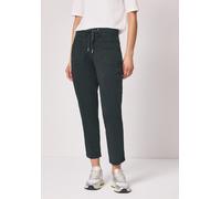 Cargohose STREET ONE, Damen, Gr. 46, Länge 28, grau (pine grove grün), Stoff, 60% Lyocell, 37% Baumwolle, 3% Elasthan, unifarben, loose fit knöchelfrei, Hosen Cargohose, im Cargo-Style (34611601-46) p
