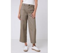Street One Studio Straight Leg Hose Dark Sandshell beige 44