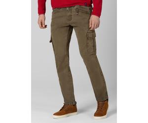 Cargohose TIMEZONE "Regular BenTZ", Herren, Gr. 31, Länge 34, braun, 97% Baumwolle 3% Elastan, normal, Hosen Cargohose (13874833-31) braun