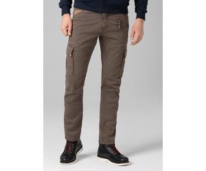 Cargohose TIMEZONE "Regular RogerTZ", Herren, Gr. 40, Länge 34, grau, 98% Baumwolle 2% Elastan, normal, Hosen Cargohose (42166429-40)