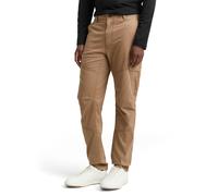 Cargohose TOM TAILOR DENIM, Herren, Gr. M, N-Gr, caribou beige, Web, Obermaterial: 98% Baumwolle, 2% Elasthan, unifarben, modisch, regular fit knöchellang, Hosen, mit Taschen (17058422-M) caribou beig