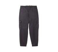 TOM TAILOR - Cargohose mit Bio-Baumwolle coal grey 92