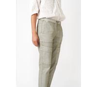 Cargohose TONI "Sue CA", Damen, Gr. 38, N-Gr, aloe, Web, Obermaterial: 82% Baumwolle, 15% Polyamid, 3% Elasthan, 7/8-Länge, Hosen Cargohose (41367634-38) aloe
