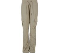 Urban Classics Damen Cargohose Ladies Nylon Cargo Pants 100% Polyamid relaxed fit Grau Gr. 4XL