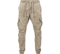 Urban Classics Camo Cargo Jogging Pants in Gr. 28 in Beige