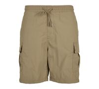 Cargohose URBAN CLASSICS "Urban Classics Herren Nylon Cargo Shorts", Herren, Gr. L, US-Größen, khaki, 100% Polyester, unifarben, loose fit, Hosen Cargohose (98957260-L) khaki