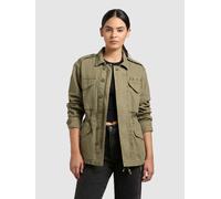 Cargojacke KHUJO "BUNI", Damen, Gr. M, olive, Twill, 100% Baumwolle, unifarben, eingesetzt mit Knöpfen, Jacken (92697428-M) olive