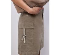 Cargorock STREET ONE, Damen, Gr. 44, light terra mocha, Web, Obermaterial: 98% Baumwolle, 2% Elasthan. Futter: 100% Baumwolle, unifarben, lässig geschnitten kniefrei, Röcke Cargorock, in Cord-Qualität