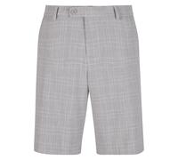 Cargoshorts 2Y STUDIOS "2Y Studios 2Y Plaid Shorts With Double Stripe", Herren, Gr. XS, US-Größen, lightgrau, 70% Baumwolle, 27% Polyester, 3% Elasthan, gestreift, normal, Hosen (17522605-XS) lightgra