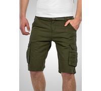 Cargoshorts ALESSANDRO SALVARINI "ASNico", Herren, Gr. W42, Normalgrößen, grün, Obermaterial: 100% Baumwolle, Hosen, inklusive passendem Gürtel (26938650-42) grün