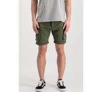 Alpha Industries Crew Shorts dark oliv, Größe 38, Herren, Baumwolle