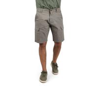 Cargoshorts BLEND "BHBarni", Herren, Gr. M, US-Größen, granite, Web, 97% Baumwolle, 3% Elasthan, unifarben, regular fit normal, Hosen, Stilvolle Cargo Shorts mit Taschen (23106308-M) granite