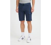Cargoshorts BLEND "BHBelos", Herren, Gr. L, US-Größen, marineblaus, Twill, 98% Baumwolle, 2% Elasthan, unifarben, normal kniefrei, Hosen, Lässige Cargo-Shorts mit Taschen (65571931-L) marineblaus